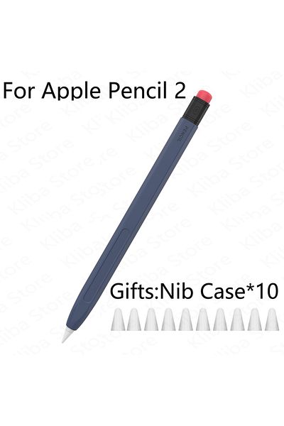 Choice For Pencil 2 For Apple Pencil 2/1 Case For iPad Tablet Touch Pen Stylus Protective Sleeve Cover Penc