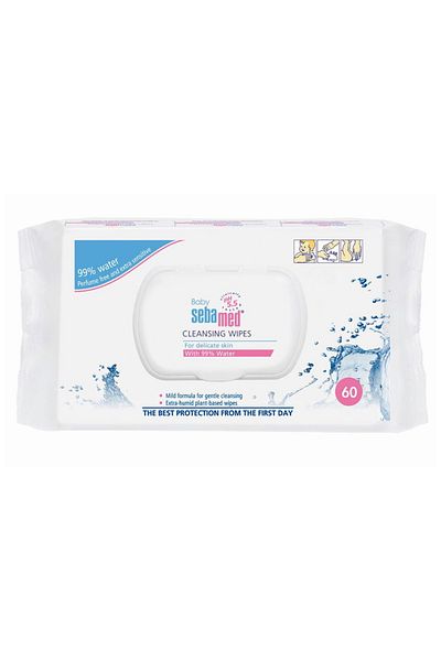 Sebamed Baby Cleansing Wipes 60 pcs