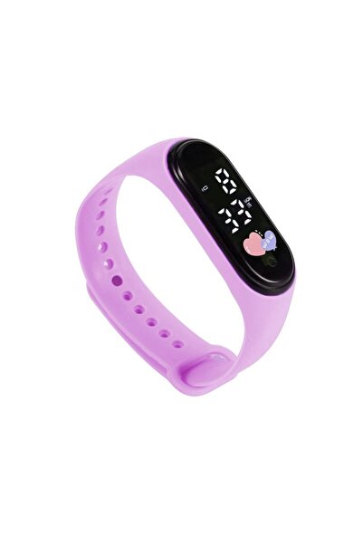Choice Light Purple Watch For Kids Children'S Sports Watch Outdoor Bracelet Electronic Watch Children'S Bra