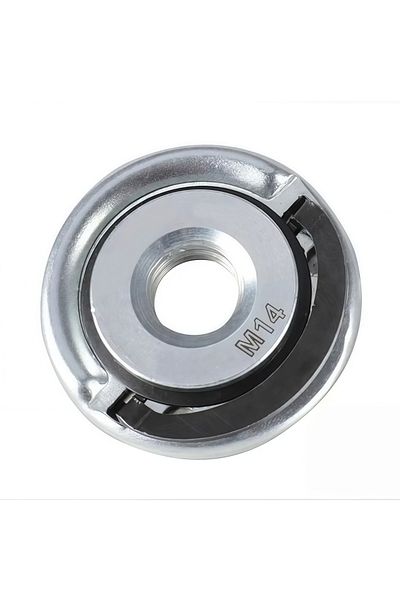 Choice M14 Self-Locking Quick Release Power Chuck Flange Nut Grinder Pressing Plate for Angle Grinder