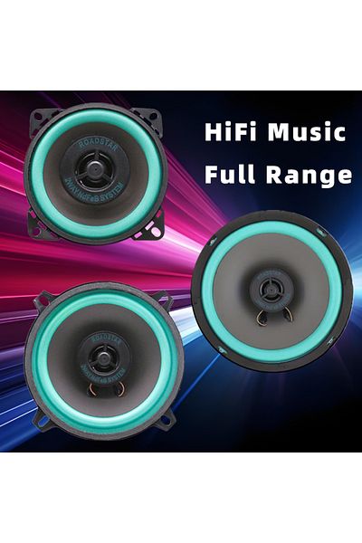 Choice 2pc 6.5 Inch 2pcs 4/5/6.5 Inch Car Speakers Hifi Coaxial Car Door Subwoofer Universal Automotive Aud