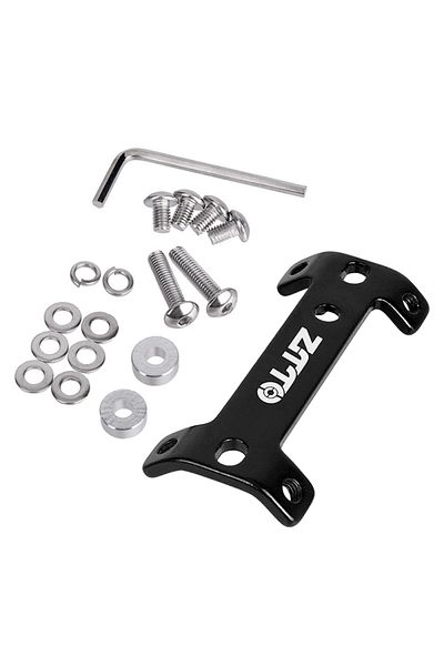 Choice Black ZTTO Aluminum Alloy Double Headed Bicycle Bottle Cage Extender Mountain Bike Water Bottle Cage