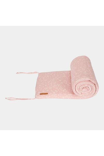 Little Dutch Aparatoare laterale din bumbac, 180 cm, Wild Flowers Pink