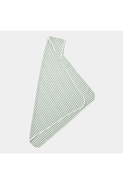 Liewood Prosop cu glugă din bumbac organic, 100 x 100 cm, dungi mentă/alb
