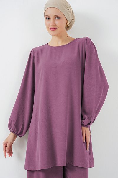 Bigdart Ayrobin Tunic Παντελόνι Κάτω Σετ 6712 - Σκούρο Λιλά