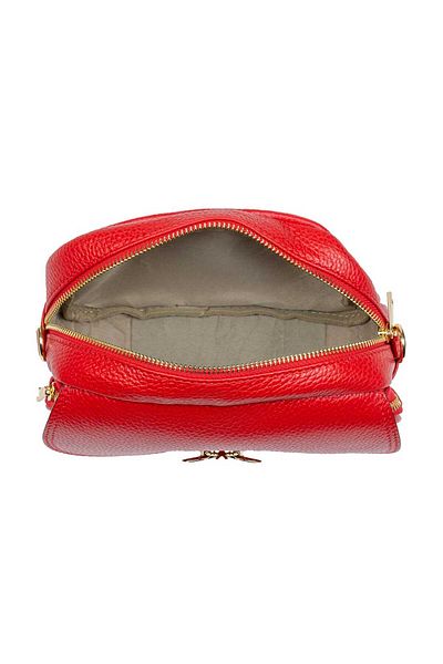 Toro Nero Women's Red Genuine Leather Bag Eleonora