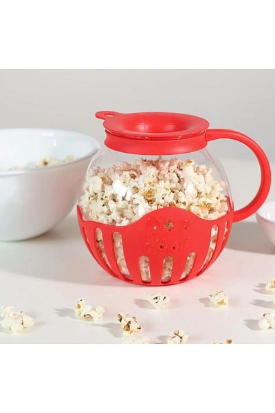 OEM Microwave popcorn container, heat-resistant bowl for quick snacks, oil-free preparation