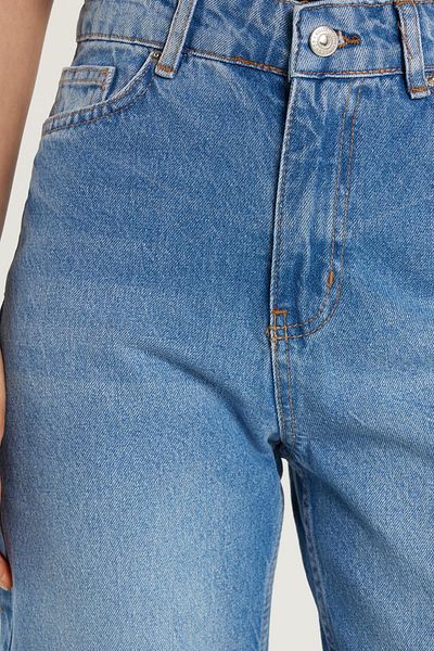 Tudors Women's Regular Fit Pipe Leg Blue Jean Jeans Trousers