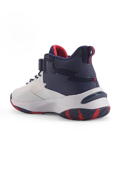 Lotto Superior B Ps 4Pr White Boys' Basketball Shoes