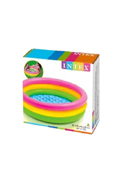Intex 3-End Sunset Baby Pool 86x25 Cm - Beach And Garden