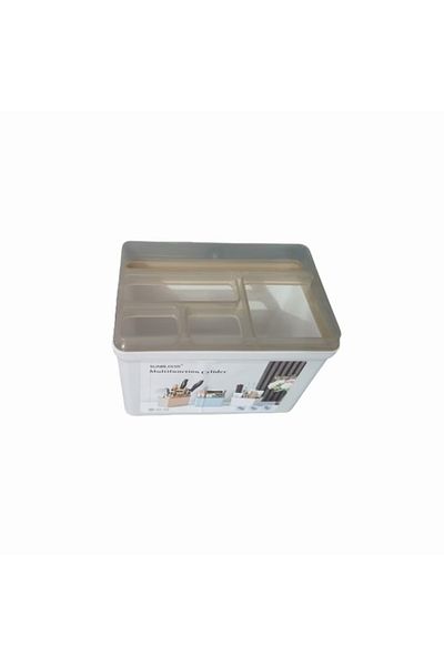 ABYZ Organizator multifuncțional 9,5x12x5,5cm alb