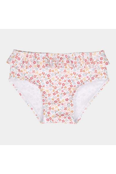 Little Dutch - Girls Swim Briefs, Anti-UV, Summer Flowers, Size 86-92