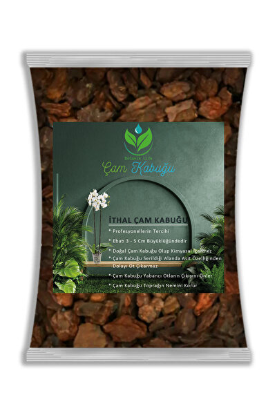 botaniklife İTHAL ÇAM KABUĞU 1 LİTRE ELENMİŞ TEMİZLENMİŞ İRİTANELİ Torf ve To...