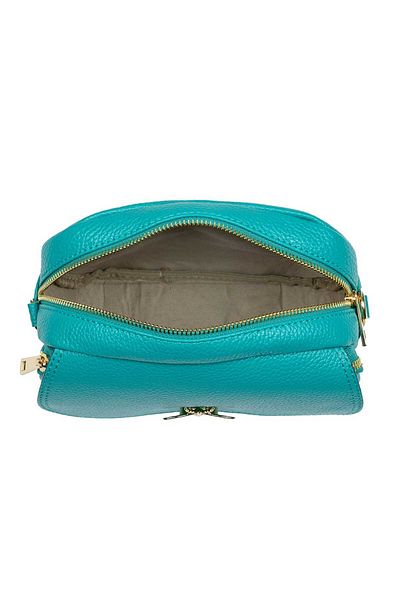 Toro Nero Women's Bag Made Of Light Green Genuine Leather Eleonora
