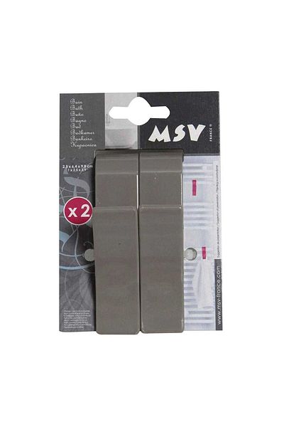 Homelux Towel Hooks, 2 pcs/set, gray