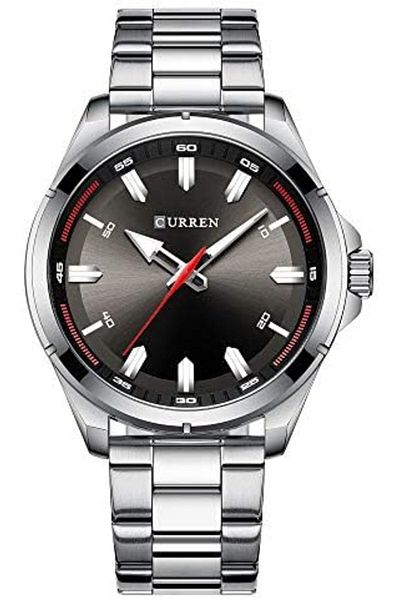 Curren Watches Mens Quartz Business Wristwatch Fashion Clock Classic Steel Band Watch Reloj Hombres