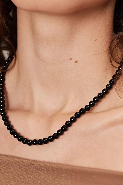 New Obsessions Stone Bead Necklace