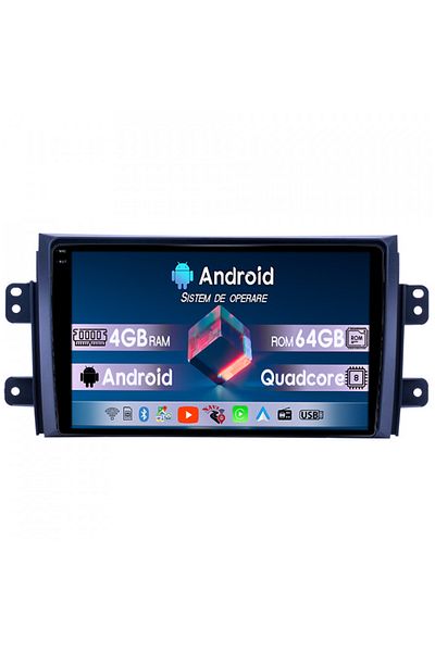 navi-it Dedicated navigation Suzuki SX4 2006-2014, 4GB RAM 64GB ROM, Quad Core, 9" Display 1K, Android 14