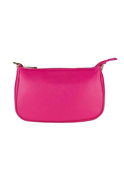 TORO NERO Geantă de damă din piele naturală fuchsia Carina