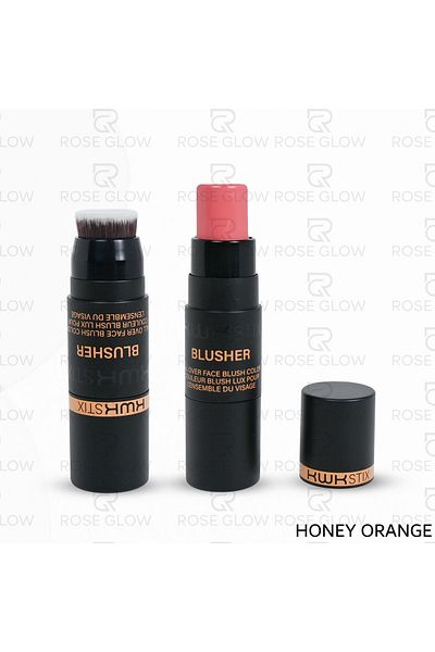 KWK Cream Blush Stix "Deep Peach" | Stick blush with a natural, radiant finish | Easy to apply and blend