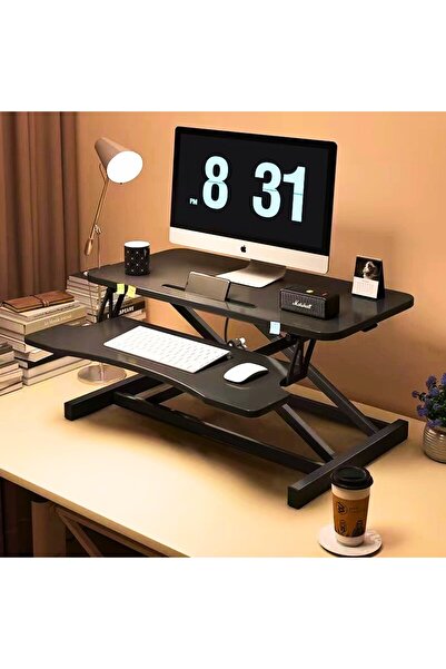OEM Ergonomic, adjustable laptop desk made of metal and MDF, with keyboard stand