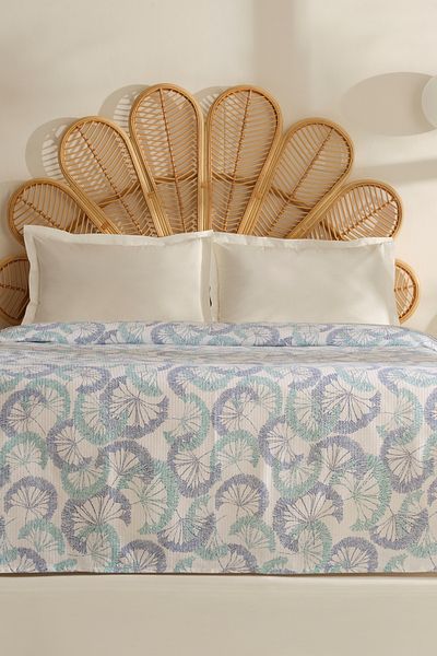 Karaca Home Almyra 100% Cotton Single Single Pique Blue