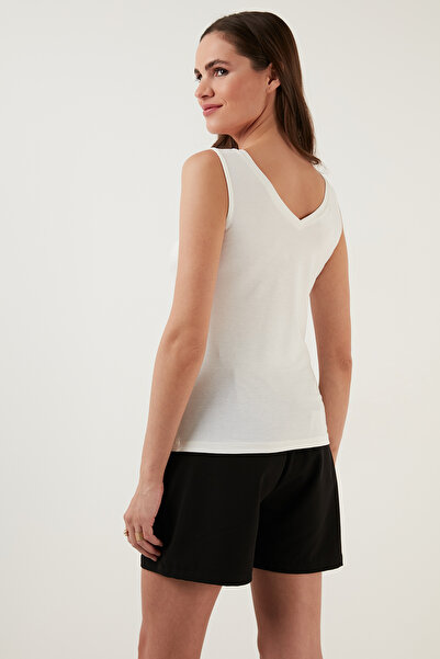 Lela Slim Fit V λαιμόκοψη Χοντρό λουράκι 2 Πακέτο Μπλούζα ΜΠΛΟΥΖΑ 5864384S2