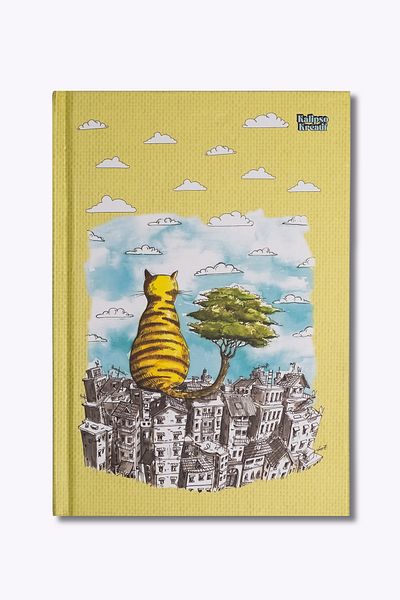 kalipso Hakan Çapkan 14X20 Traveler Striped Boutique Notebook