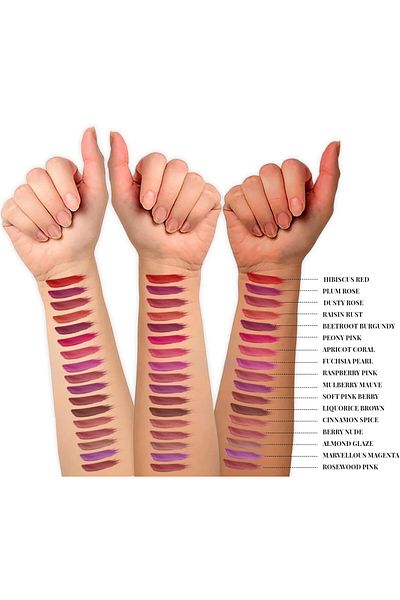 Just Herbs Ayurvedic Creamy Matte Long Lasting Liquid Lipstick - Apricot Coral 2ml