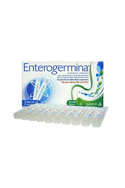 Enterogermina Oral Suspension 10 vials x 5ml