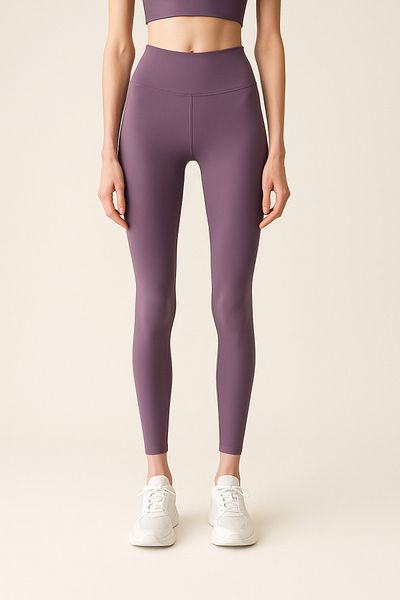 HNX Women's High Waist Tight Full Length Sports Leggings |   Magenta