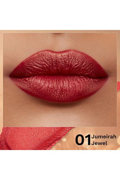 Pilgrim Glitter Lipstick Jumeirah Jewel 4.2 gm