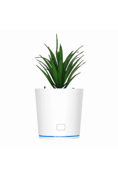 OEM Purificator forma de ghiveci, de aer, cu USB, 12.3 cm inaltime, 7 cm diametru, ABS si plastic