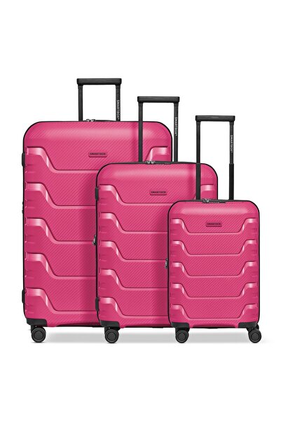 Smartbox Ediția 01 Set valiză 4 roți din 3 piese cu pliu expansiv