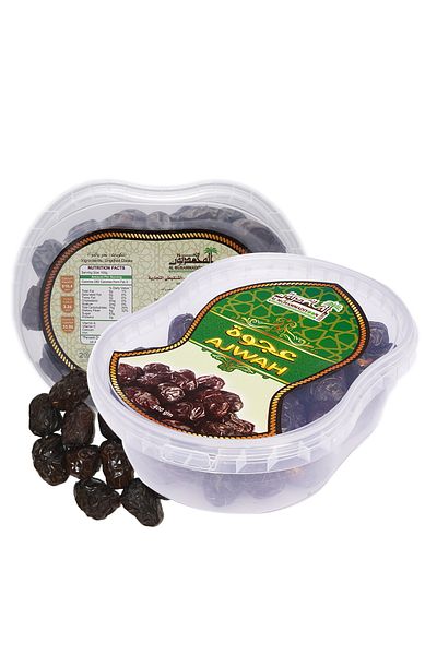 Al Muhammadiyoon تمر عجوة فاخر من المدينة المنورة - 400 غرام