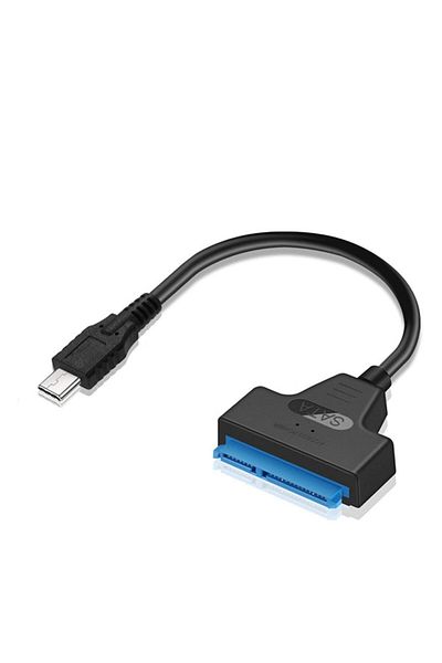Others USB to SATA Cable with 22 Pins and SATA III HDD Reader for 2.5-inch SSD and Type-C Devices