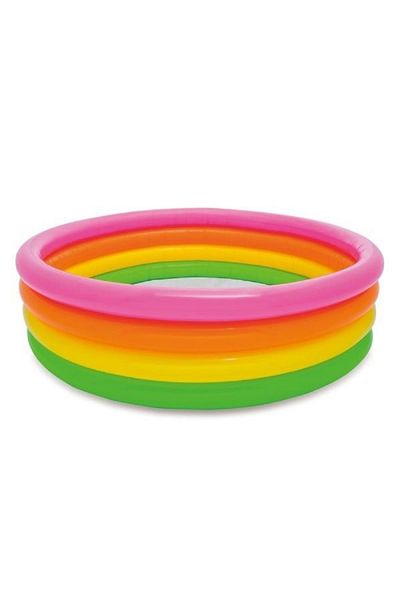 Intex Sunset Glow 4-ring Inflatable Kids Pool