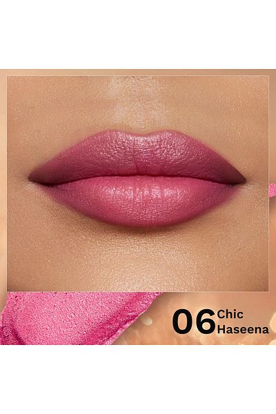 Pilgrim Glitter Lipstick Chic Haseena 4.2 gm