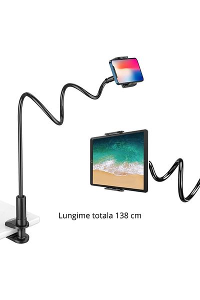 OEM Multifunctional holder for phone and tablet, 138 cm, flexible