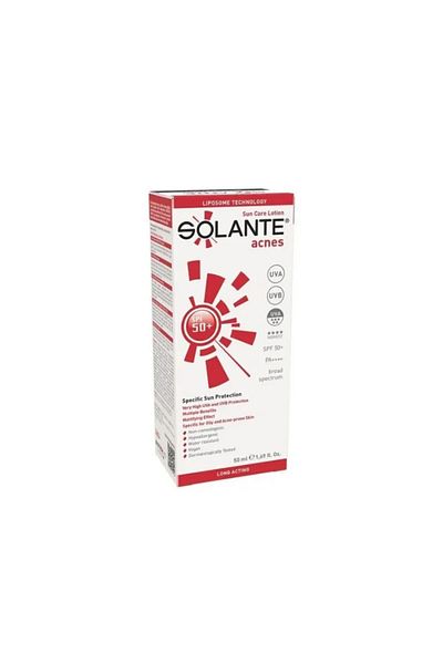 Solante Acnes Lotion Spf 50+ 50 ml
