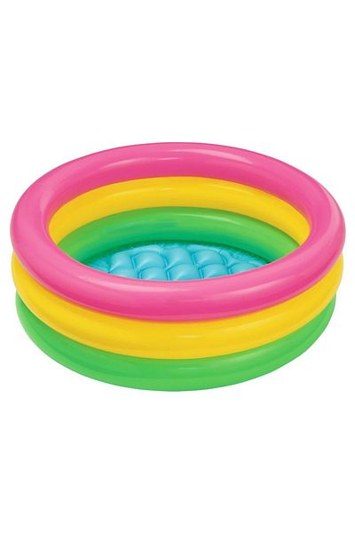 Intex Inflatable Rainbow Baby Swimming Pool