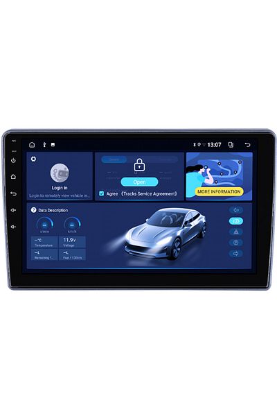 navi-it Dedicated navigation Peugeot 407 2004-2008, 2GB RAM 32GB ROM, Quad Core, Display Full HD IPS 9"