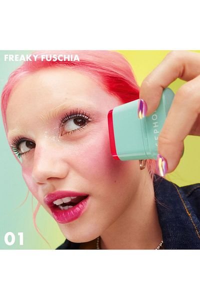 SEPHORA Color Twister: Stick with Oil Formula That Changes Color for Lips and Cheeks 8,5 Gr