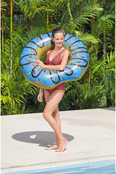 Mıncır Shop Donut Sea and Pool Ring Blue 107 cm
