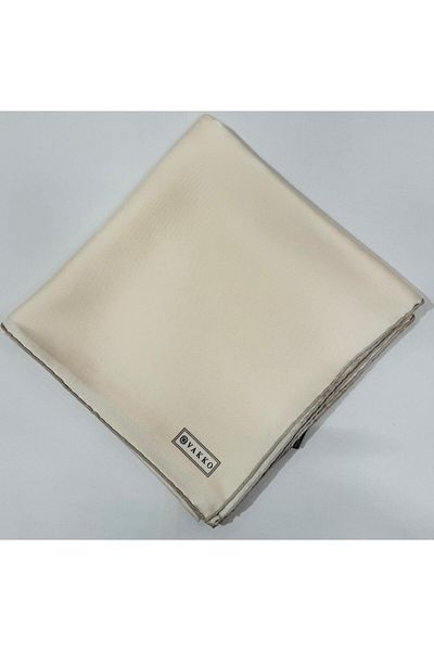 Vakko Μαντήλι ίσιο Tivil Silk 31815-ecru