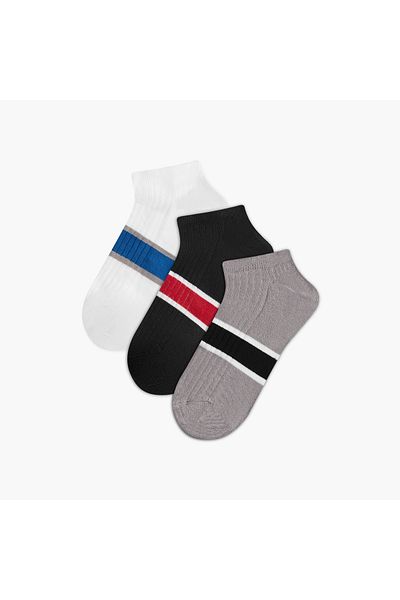 FAV Set of 3 - Printed Ankle Length Socks