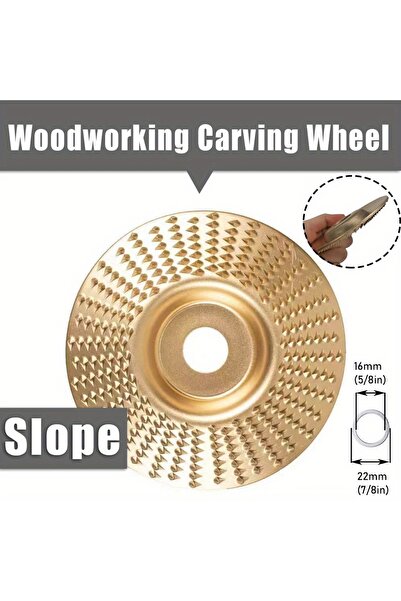 Choice3 1 قطعة منحدر 1/3 قطعة عجلة نحت الخشب عجلة تلميع قرص صنفرة متعدد الاست...
