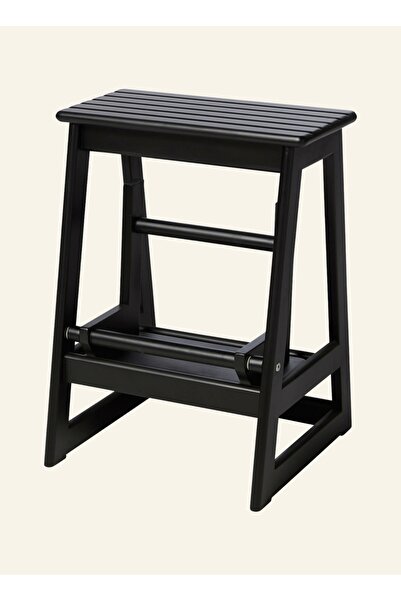 CINAS Noble Step: İskandinav Tarzında Bambu ve Maun İkili Basamak / Tabure