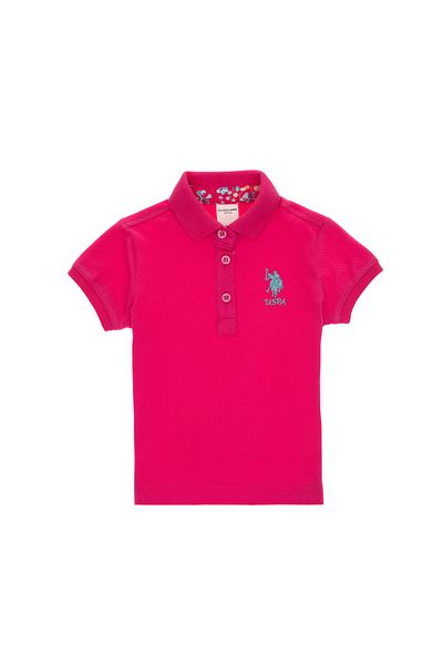 U.S. Polo Assn. Girl's Purple Basic T-Shirt 50306673-Vr218