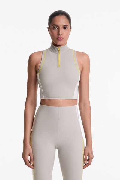 Oysho Compressive block tank top